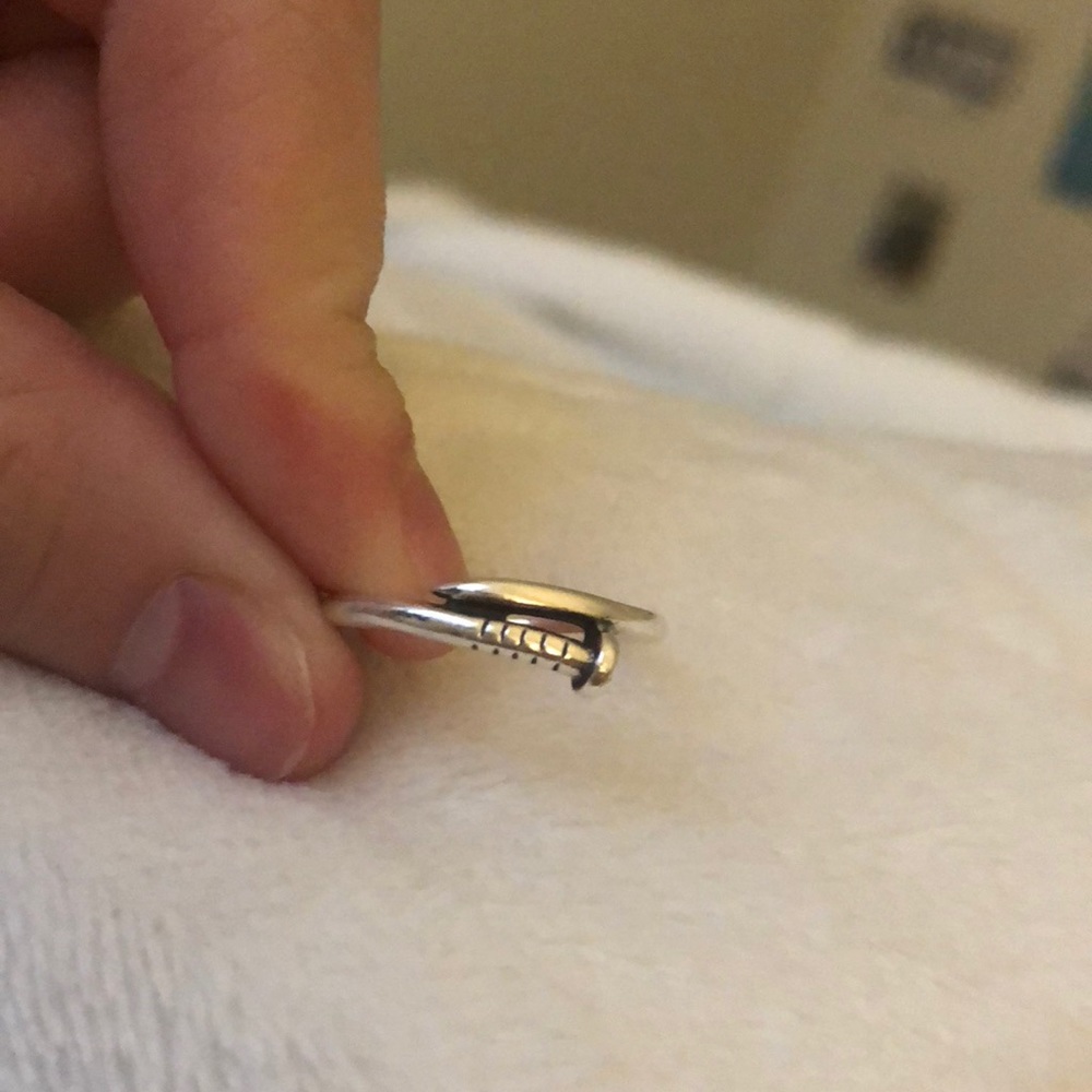 James Avery nail ring